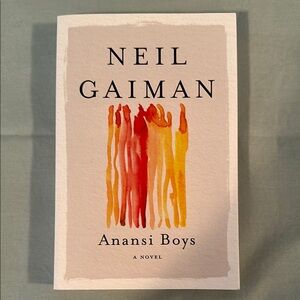 Neil Gaiman 'Anansi Boys' Novel - Multicolor Cover